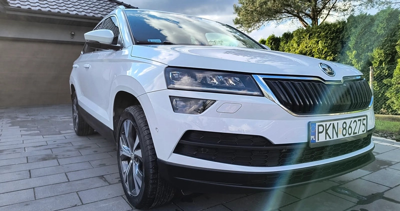 Skoda Karoq cena 88000 przebieg: 122000, rok produkcji 2017 z Konin małe 781